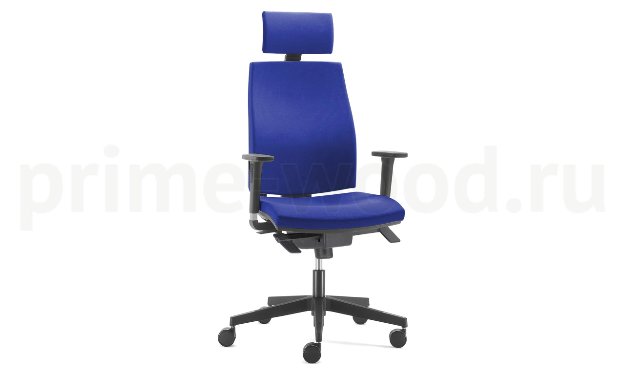 Кресло руководителя JOB арт. JOB 215 3D black MH YI headrest - фото 1