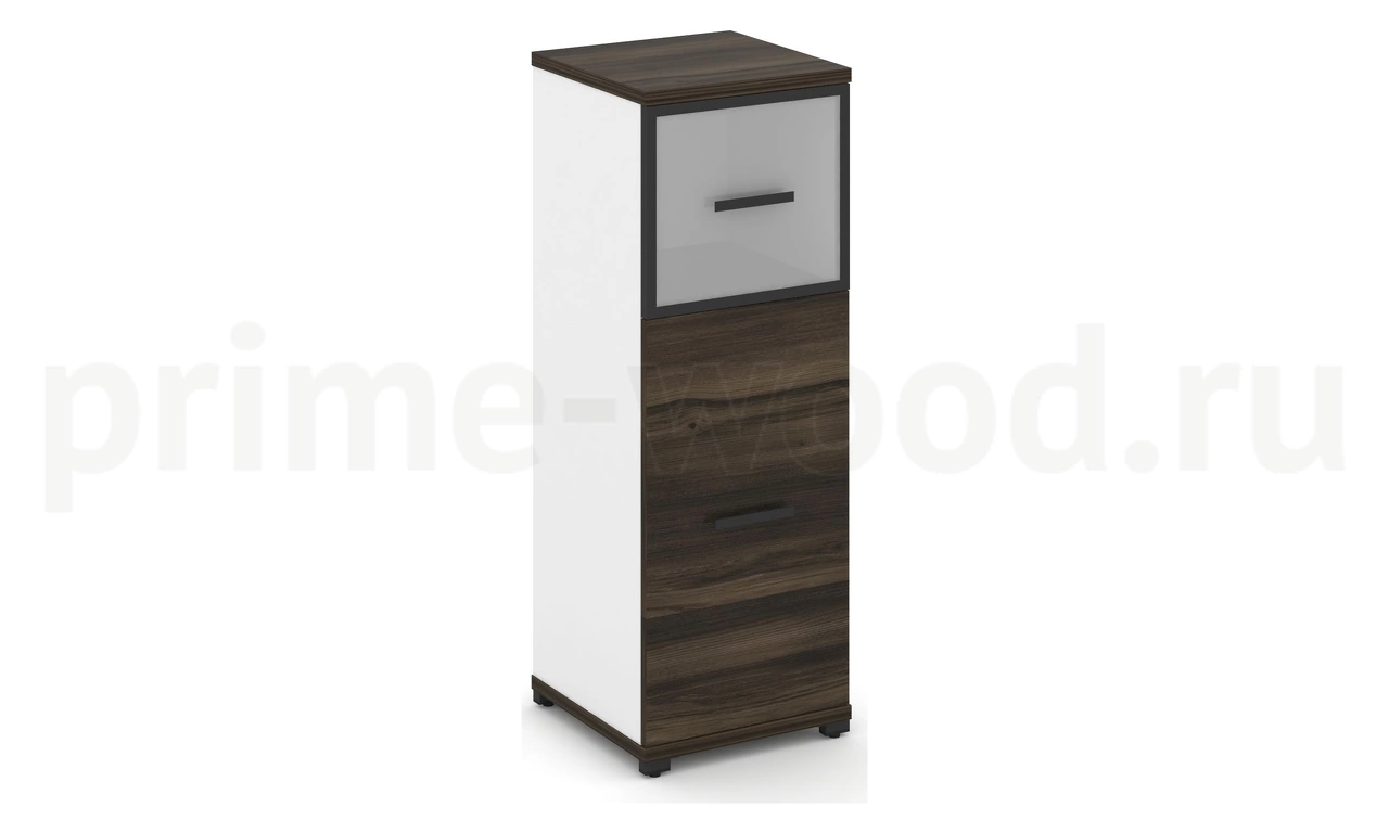 Шкаф одна узкая секция, 3 ниши CN.STU-314 RM B/W - фото 0
