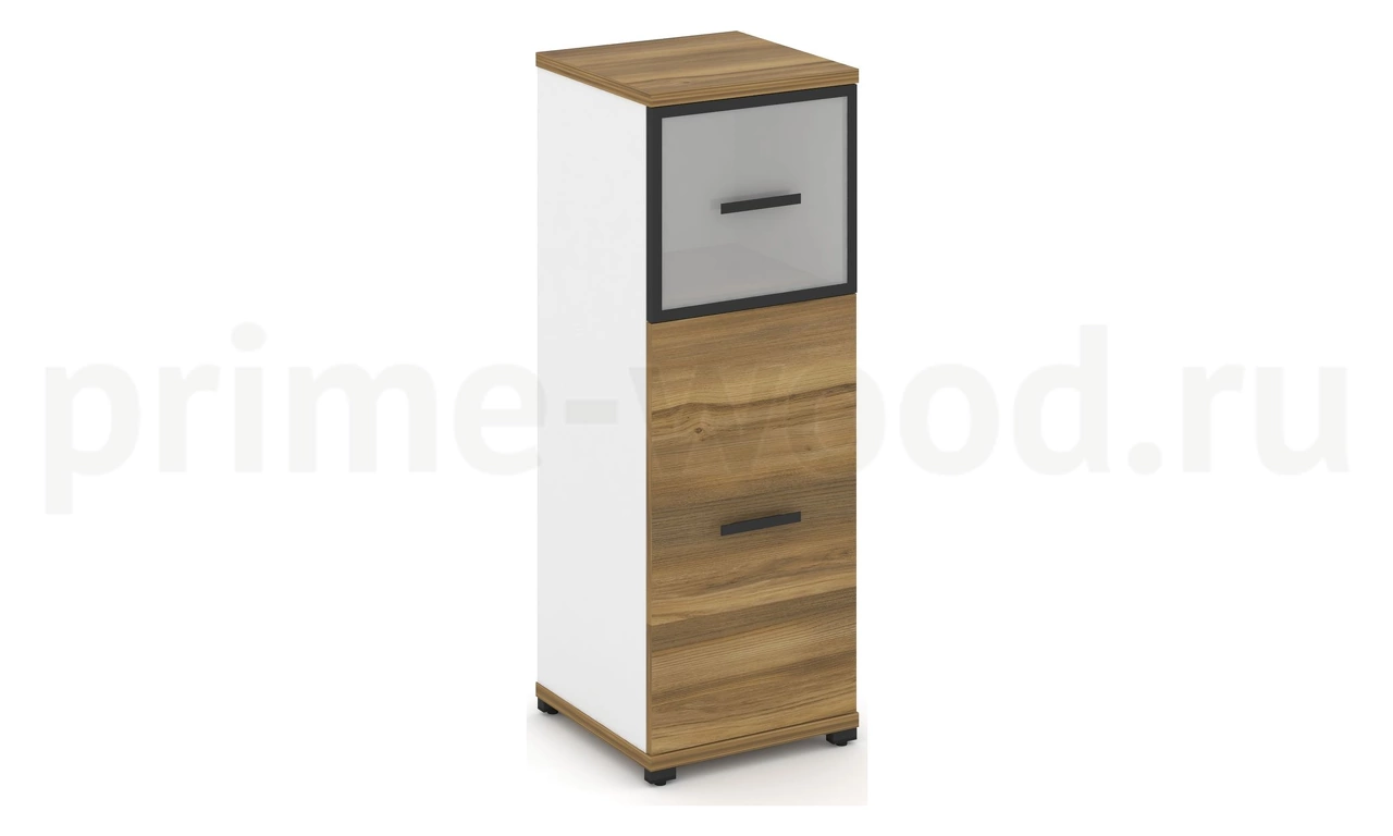 Шкаф одна узкая секция, 3 ниши CN.STU-314 RM B/W - фото 3